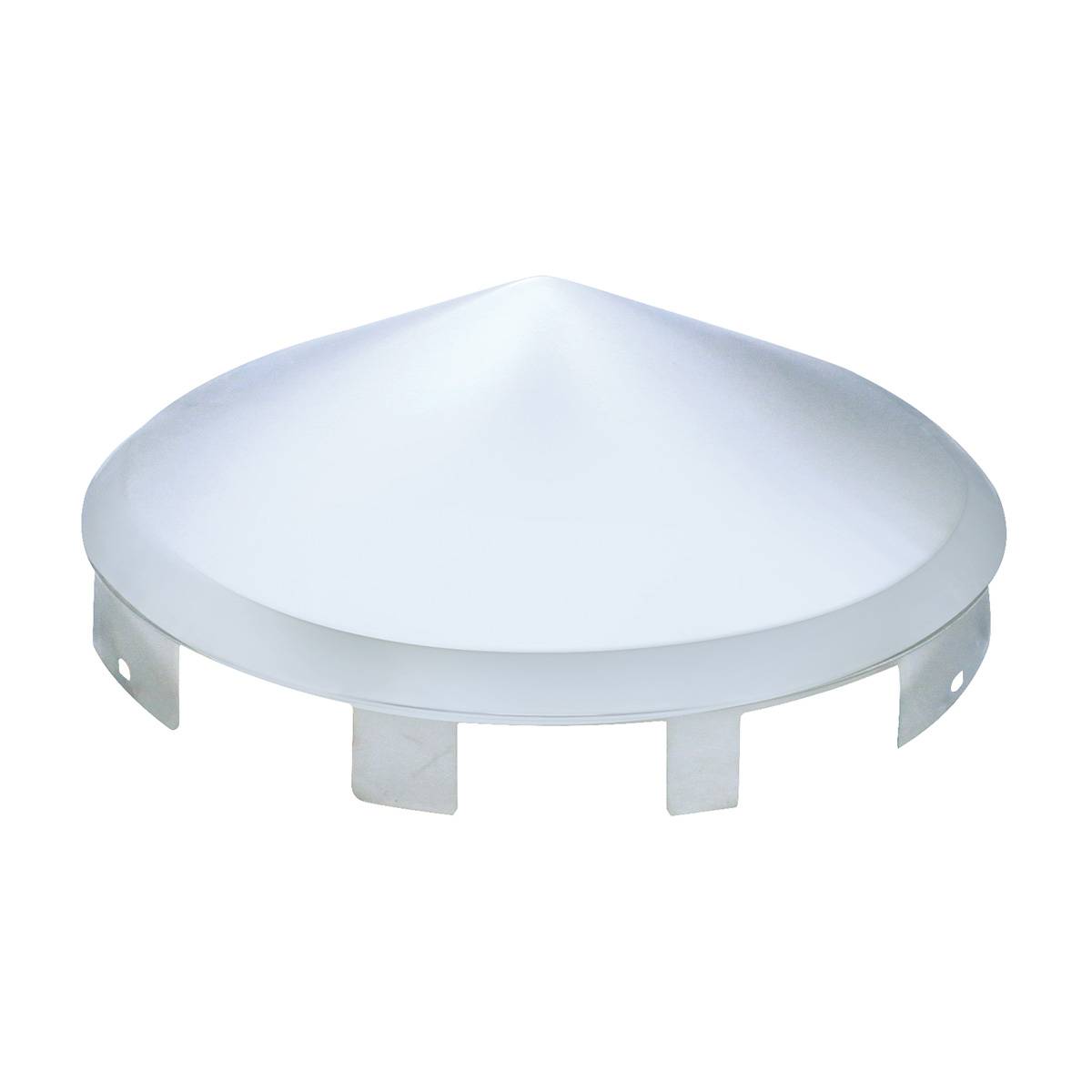 UNITED PACIFIC - UNITED PACIFIC - 10100 - TAPACUBOS DELANTERO PUNTO CROMADO UNIVERSAL - BORDE DE 1"