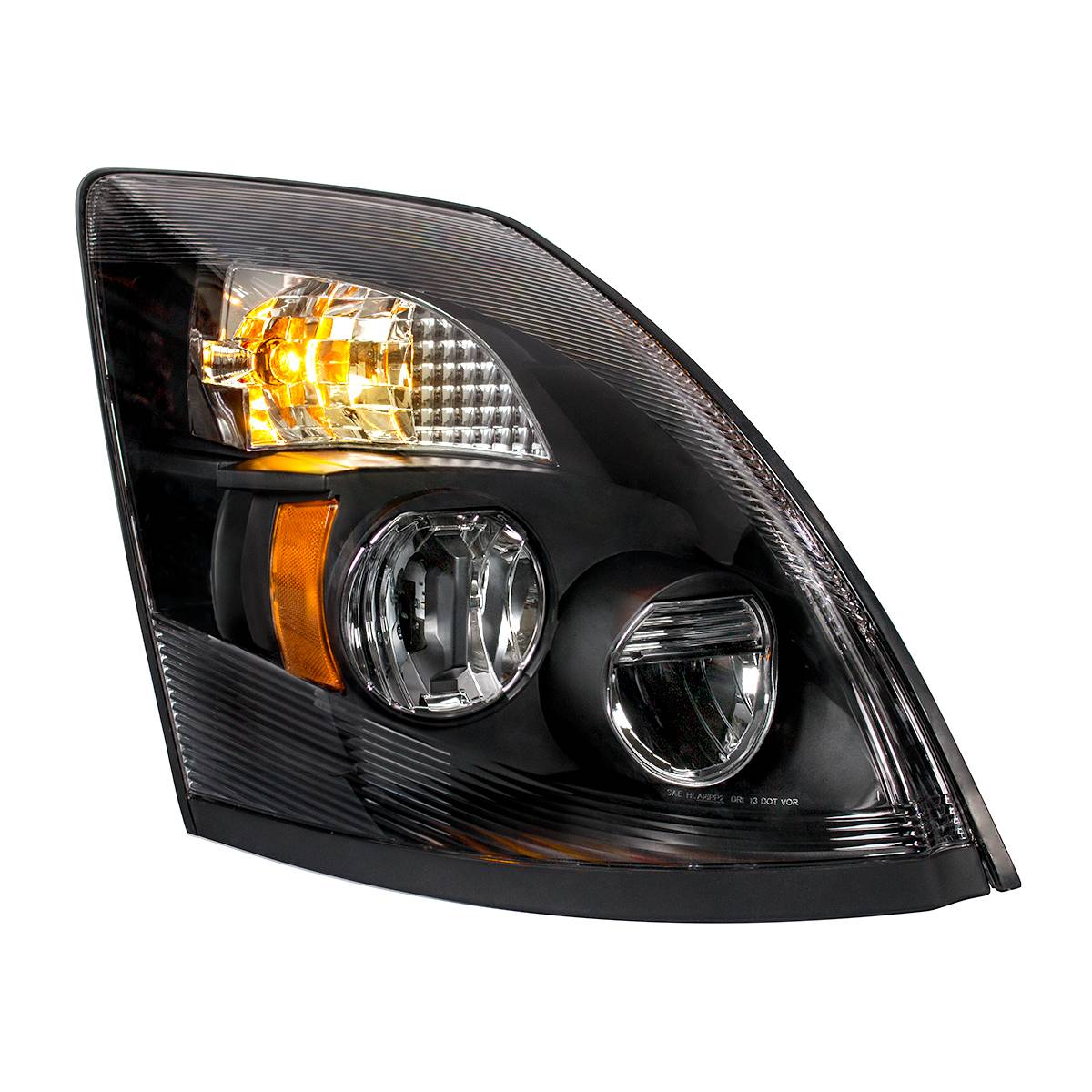 UNITED PACIFIC - UNITED PACIFIC - 31097 - FARO LED "BLACKOUT" DE ALTA POTENCIA PARA VOLVO VN/VNL 2003-2017 - PASAJERO