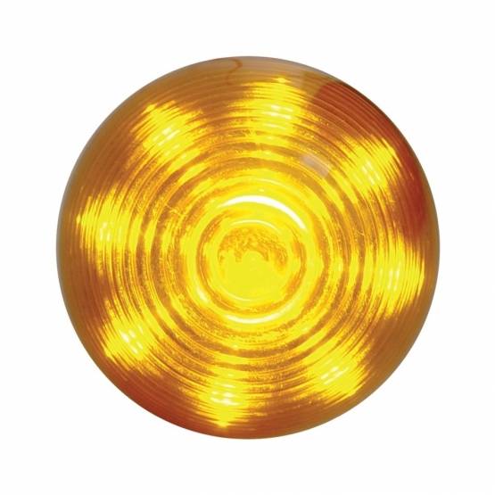 UNITED PACIFIC - UNITED PACIFIC - 38168 - LUZ DE COLMENA REDONDA DE 9 LED DE 2" (LIQUIDACIÓN/MARCADOR) - LED ÁMBAR/LENTE ÁMBAR