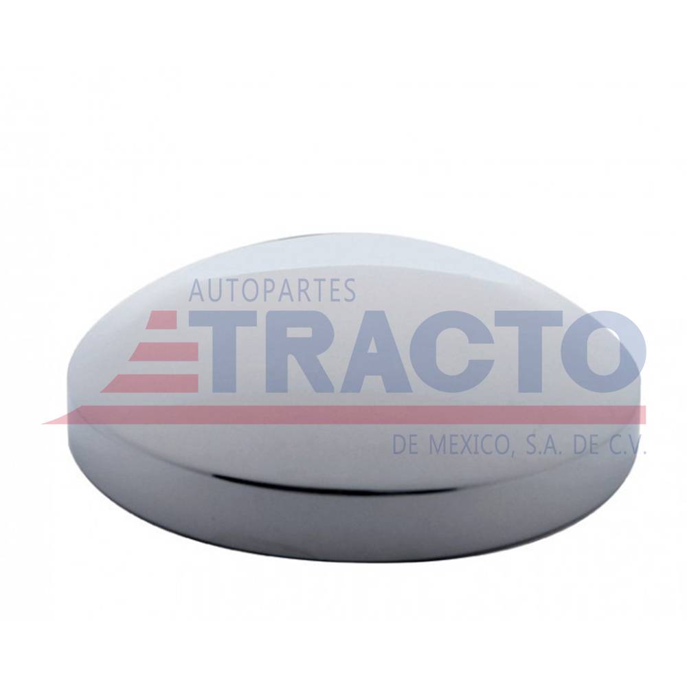 ATM - ATM - ATM-10202 - COPA DE FLECHA ATM 8" LISA PARA EJE CON 8 TORNILLOS DE 5/8" CROMADO IMPORTADO