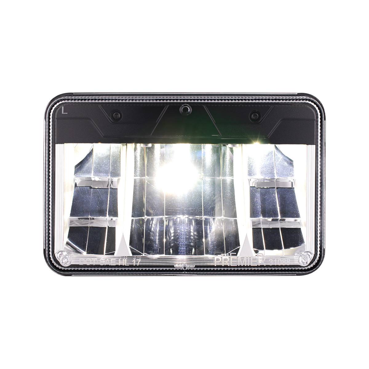 UNITED PACIFIC - UNITED PACIFIC - 31088 - ULTRALIT - FARO LED DE ALTA POTENCIA DE 4" X 6" CON LENTE Y CARCASA DE POLICARBONATO