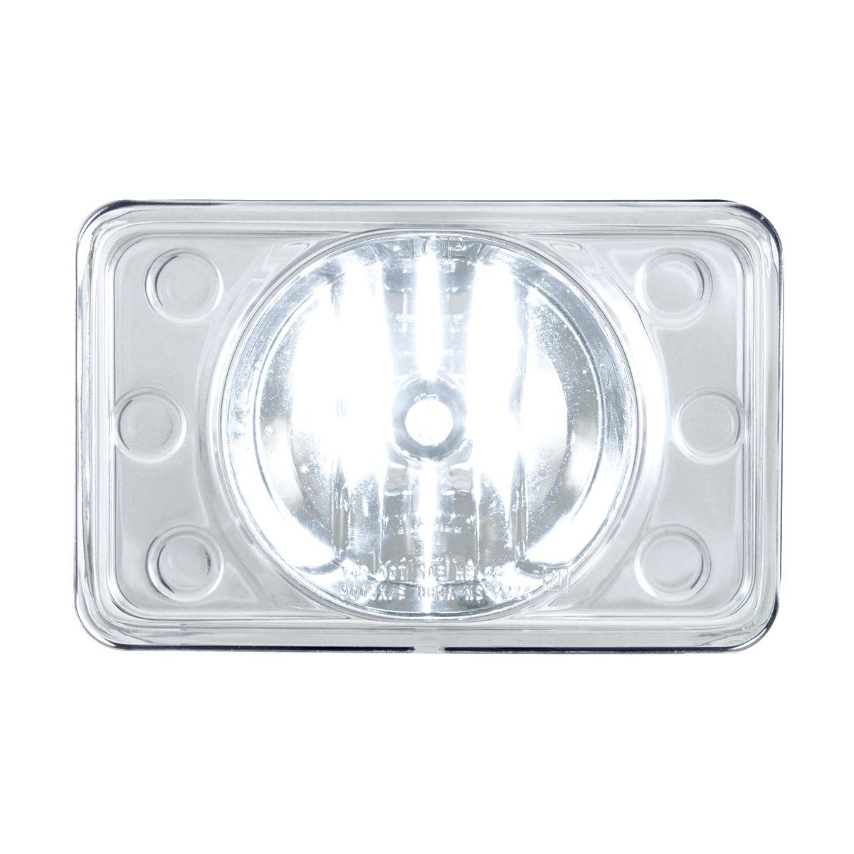 UNITED PACIFIC - UNITED PACIFIC - 31395 - ULTRALIT - FARO DE PROYECCIÓN DE CRISTAL DE 4" X 6" - LUZ ALTA