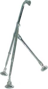 ATM - ATM - CEX0384 - BRAZO TRIPIE ESPEJO DE COFRE FREIGHTLINER 120 INTERNATIONAL 9200/9400 VOLVO 2G 24" ACERO INOXIDABLE