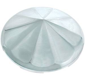 GENERICA - GENERICA-RAN1304-CENTRO DE RIN ROMANO CON 6 RANURAS UNIVERSAL PARA RIN DE ALUMINIO 1" DE CEJA CROMADO