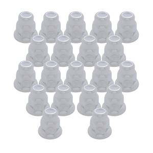 UNITED PACIFIC - UNITED PACIFIC - 10032-20 - COPA DE TUERCA UNITED PACIFIC UNIMOUNT X 2" TORRE CON FALDON PRESION PAQUETE 20 ACERO CROMADO