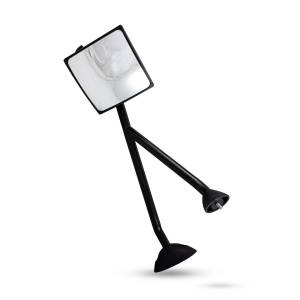 ATM - ATM - 12324322 - ESPEJOS PARA COFRE CON BRAZOS INTERNATIONAL 4300 2009 EN ADELANTE LADO CHOFER NEGRO