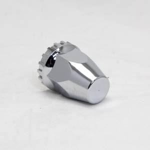 ATM - COPA DE TUERCA ATM UNIMOUNT X 2 3/4" PLANA LISA CON FALDON Y MUESCAS ROSCA CROMADO