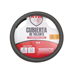 ATM - ATM - ATM-70098 - CUBIERTA ATM PARA VOLANTE 18" VINIL GRIS