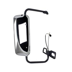 ATM - ATM - 12224124 - ESPEJO ATM DE CABINA FREIGHTLINER CENTURY/ COLUMBIA 2007 COMPLETO ELECT. CON BRAZOS PASAJERO CROMADA