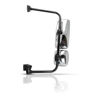 ATM - ATM - 12240102 - ESPEJO ATM DE CABINA FREIGHTLINER M2 ELECTRICO COMPLETO CON SOPORTE LADO CHOFER CROMADA