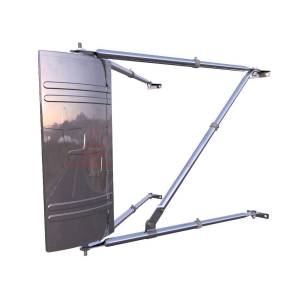 ATM - ATM - CEN0395 - ESPEJO ATM DE CABINA UNIVERSAL CON ESTRELLAS JUEGO CROMADA