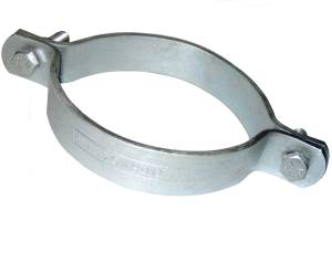 EXFLEX - EXFLEX - EAN0141 - ABRAZADERA DE SOLERA 5" JUEGO CON 4 OMEGAS GALVANIZADA