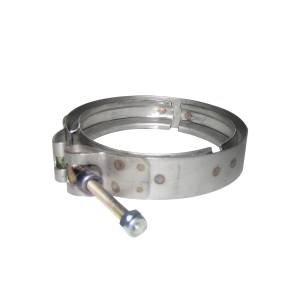 EXFLEX - EXFLEX - EAN0152 - ABRAZADERA DE TURBO DINA 4 1/2" CANAL ANCHO ACERO INOXIDABLE