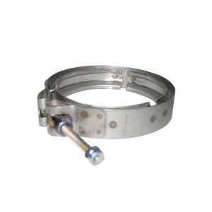 EXFLEX - EXFLEX - EAN1316 - ABRAZADERA DE TURBO GMC 4 1/2" CANAL ANGOSTO ACERO INOXIDABLE