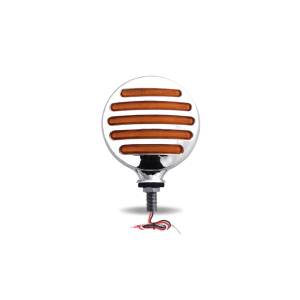 TRUX - TRUX - TLED-FX75 - DIRECCIONAL REDONDA TRUX DE DOBLE CARA AMBAR/ROJO Y MARCADOR AUXILIAR AZUL