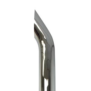 EXFLEX - EXFLEX - PE5684-IC - PIPA CROMADA OREJA DE COCHINO 6" X 84" CON REDUCCION A 5" ID