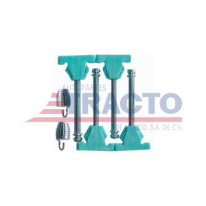GENERICA - GENERICA-PFI7255-KIT DE TORNILLOS NIVELADORES CON 2 RESORTES Y 4 AJUSTADORES