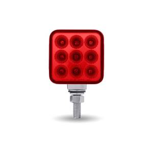 TRUX - TRUX - TLED-DS3X1 - PLAFON DIRECCIONAL TRUX 30 LEDS AMBAR/ROJO CUADRADA 3" 1 TORNILLO 12V