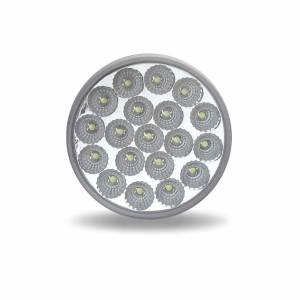 TRUX - TRUX - TLED-4XRP - PLAFON 4" TRIX ROJO/PURPURA GIRO Y POSICION 19 DIODOS 12-24V