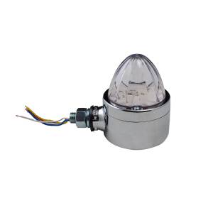 ATM - ATM - ATM-1075BISAP - DIRECCIONAL ATM EFECTO SOL CORTA SENCILLA BICOLOR 1 LED AMBAR/ROSA 12-24V