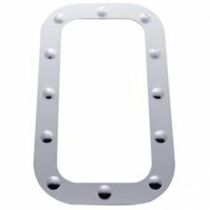 UNITED PACIFIC - UNITED PACIFIC - 20567B - BISEL PARA VENTILA DE CAMAROTE KENWORTH ACERO INOXIDABLE