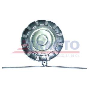 ALTTEC - ALTTEC - TAN1003 - TAPON PARA TANQUE KENWORTH TIPO NUEVO ALUMINIO LISO