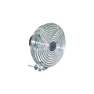 GENERICA - GENERICA-CVX0407-VENTILADOR PARA CABINA 6" DE 2 VELOCIDADES DE CROMADO 12V