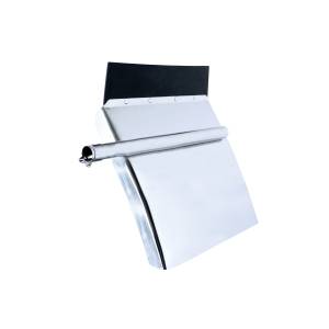 ATM - ATM - ATM-10636 - ZOQUETERA ATM  24" X 24" CONCHA ACERO INOXIDABLE NO INCLUYE POSTES DE INSTALACION PAR