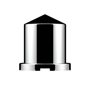 UNITED PACIFIC - UNITED PACIFIC - 10091 - TAPA DE TUERCA EN PUNTA DE PLÁSTICO CROMADO DE 1-1/8" X 1-7/8" - A PRESIÓN