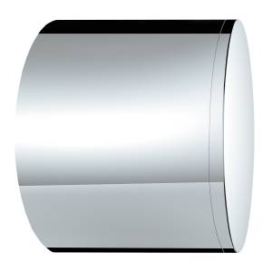 UNITED PACIFIC - UNITED PACIFIC - 10272 - TAPA DE EJE TRASERO DE PLÁSTICO CROMADO CON DISEÑO DE BUJE ÚNICO CON TAPAS DE TUERCA ROSCADAS DE 33 MM