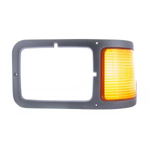UNITED PACIFIC - UNITED PACIFIC - 31982 - BISEL PLASTICO GRIS P/FARO CON LUZ DE ESTACIONAMIENTO FORD 650/750 2000-2015 CHOFER