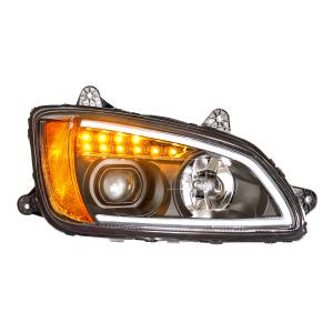 UNITED PACIFIC - UNITED PACIFIC - 32782 - FARO DE PROYECCIÓN BLACKOUT CON SEÑAL DE GIRO LED Y LUZ DE POSICIÓN PARA KENWORTH T660 2008-2017 - PASAJERO