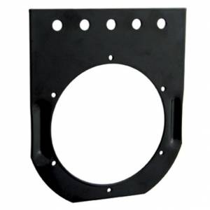UNITED PACIFIC - UNITED PACIFIC - 34003 - SOPORTE DE LUZ NEGRO 4" - 1 AGUJERO