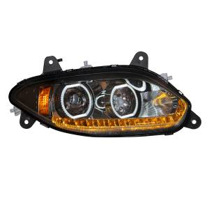 UNITED PACIFIC - UNITED PACIFIC - 35736 - FARO NEGRO DE 17 LED PARA INTERNATIONAL LT 2018-2024 - PASAJERO