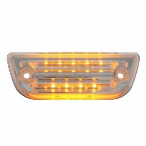 UNITED PACIFIC - UNITED PACIFIC - 36780 - LUZ DE CABINA DE 9 LED PARA PETERBILT 579 Y KENWORTH T680/T770/T880 - LED ÁMBAR/LENTE TRANSPARENTE
