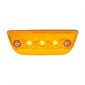 UNITED PACIFIC - UNITED PACIFIC - 36808 - LUZ DE CABINA DE 3 LED PARA PETERBILT 579 Y KENWORTH T680/T770/T880 2013-2021 - LED ÁMBAR/LENTE