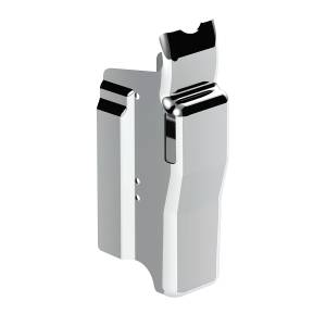 UNITED PACIFIC - UNITED PACIFIC - 40949 - TAPA MEDIA DE DIRECCIÓN DE PLÁSTICO CROMADA PARA PETERBILT 379/378 (1998-2005), 335 (2005-2010), 330 (2000-2010)