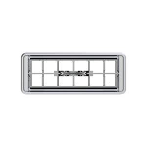 UNITED PACIFIC - UNITED PACIFIC - 41017 - VENTILACIÓN DE A/C DE PLÁSTICO CROMADO PARA KENWORTH -CENTER 2001 Y ANTERIORES