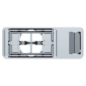 UNITED PACIFIC - UNITED PACIFIC - 41137 - VENTILACIÓN DE A/C DE PLÁSTICO CROMADO PARA KENWORTH 2001 Y ANTIGUOS - CONDUCTOR