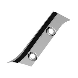 UNITED PACIFIC - UNITED PACIFIC - 41431 - CUBIERTA INTERIOR DE POSTE DE VENTANA DE PLÁSTICO CROMADO PARA KENWORTH W900 2006-2024 - PASAJERO