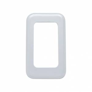 UNITED PACIFIC - UNITED PACIFIC - 42018 - BISEL DEL INTERRUPTOR DE VENTANA DE PLÁSTICO CROMADO PARA INTERNATIONAL 9900I/9400I/9200I 2000-2010 (TARJETA DE 3)