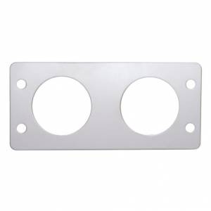 UNITED PACIFIC - UNITED PACIFIC - 48360 - EMBELLECEDOR DEL TABLERO DE VÁLVULA DE AIRE DE INOXIDABLE KENWORTH