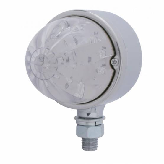 UNITED PACIFIC - UNITED PACIFIC - 39802 - LUZ DE UNA SOLA CARA DE SANDÍA DE FUNCIÓN DOBLE DE 17 LED - LED ÁMBAR/LENTE TRANSPARENTE