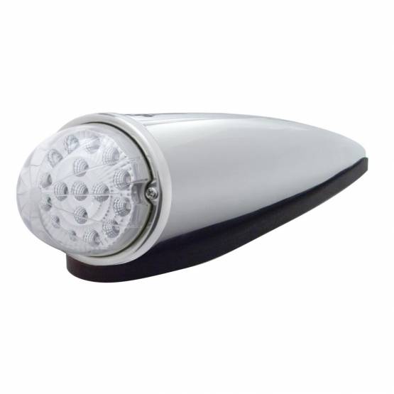 UNITED PACIFIC - UNITED PACIFIC - 39829 - KIT DE LUZ DE CABINA REFLECTOR CLARO DE SANDÍA DE DOBLE FUNCIÓN DE 17 LED CON CARCASA FUNDIDA A PRESIÓN - LED ÁMBAR/LENTE TRANSPARENTE