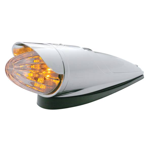 UNITED PACIFIC - UNITED PACIFIC - 39955 - KIT DE LUCES DE CABINA GRAKON 1000 DE SANDÍA DE 19 LED CON VISERA - LED ÁMBAR/LENTE TRANSPARENTE