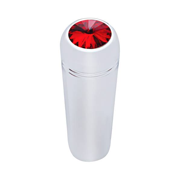 UNITED PACIFIC - UNITED PACIFIC - 40018 - EXTENSIÓN DE INTERRUPTOR DE ALUMINIO CORTO DE 1-7/8" CON CRISTAL PARA KENWORTH - CRISTAL ROJO