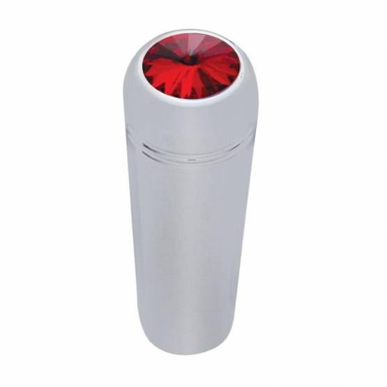 UNITED PACIFIC - UNITED PACIFIC - 40018P - EXTENSIÓN DE INTERRUPTOR DE ALUMINIO CORTO DE 1-7/8" CON CRISTAL PARA KENWORTH - CRISTAL ROJO (PAQUETE DE 2)
