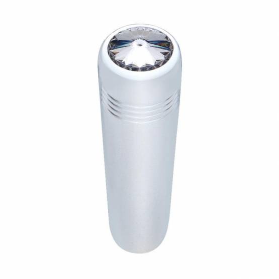 UNITED PACIFIC - UNITED PACIFIC - 40025P - EXTENSIÓN DEL INTERRUPTOR DE ALUMINIO DE 2-1/4" DE LARGO CON CRISTAL PARA KENWORTH - CRISTAL TRANSPARENTE (PAQUETE DE 2)