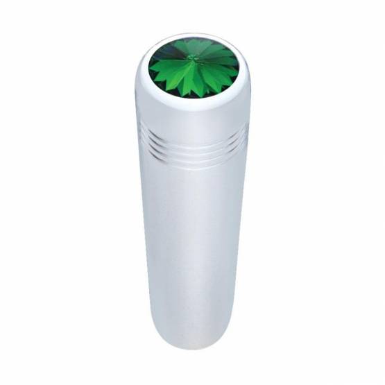 UNITED PACIFIC - UNITED PACIFIC - 40027P - EXTENSIÓN DEL INTERRUPTOR DE ALUMINIO DE 2-1/4" DE LARGO CON CRISTAL PARA KENWORTH - CRISTAL VERDE (PAQUETE DE 2)