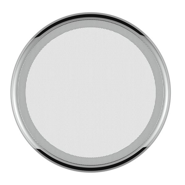 UNITED PACIFIC - UNITED PACIFIC - 40917 - TAPA DE ALTAVOZ REDONDA CROMADA DE 7-¼" PARA PETERBILT 389 (2008+), 388 (2008-2014), 379/378/335/330 (1995-2000), SNAP-ON